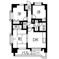 ロマネスク西公園第6の物件間取画像